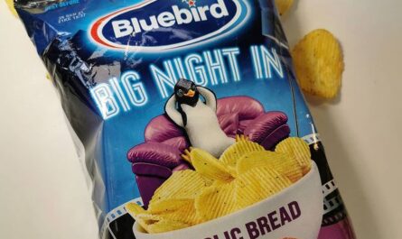 Bluebird garlic bread chips