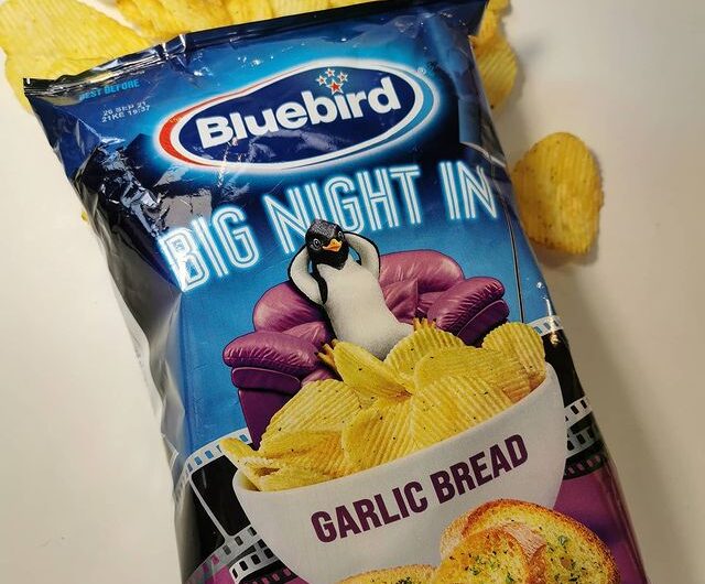 Bluebird Chips – Big Night In – Garlic Bread