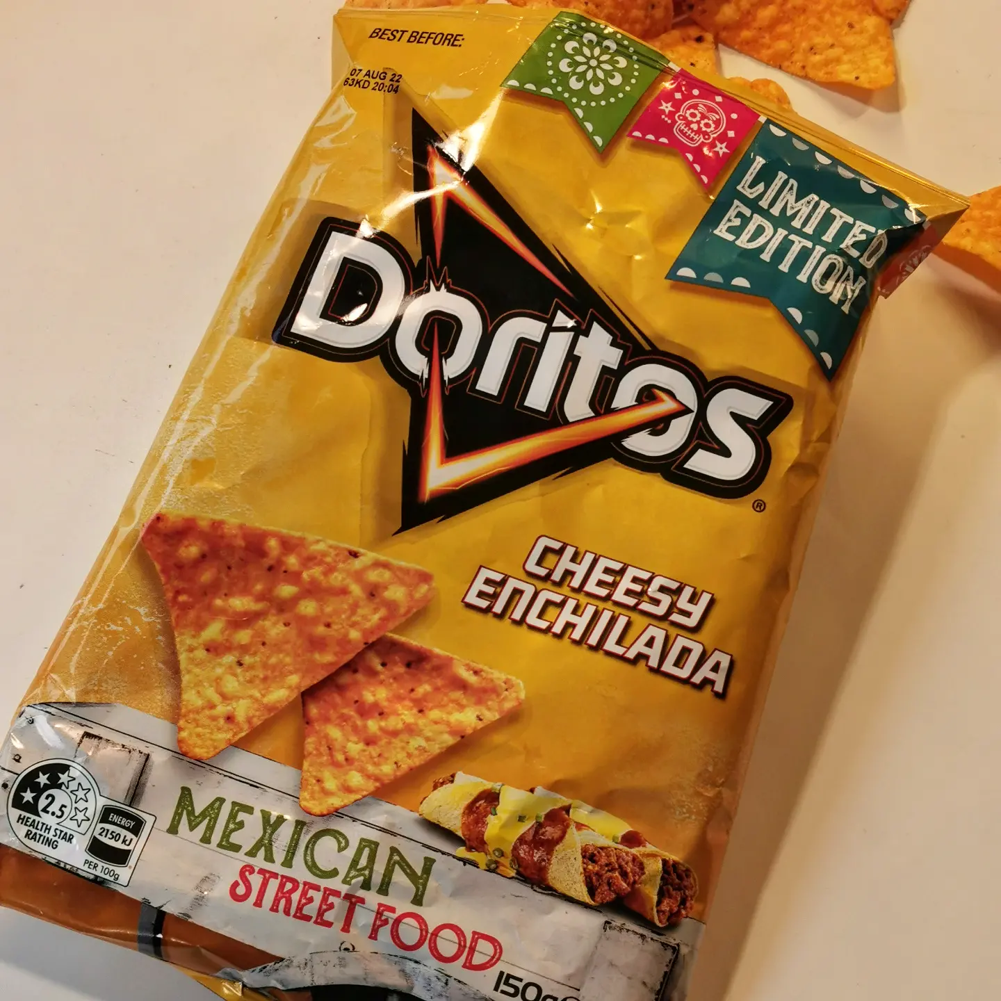 Doritos – Mexican Street Food – Cheesy Enchilada