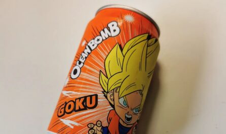 Ocean Bomb Sparkling WaterDragon Ball Z Goku Orange Flavour