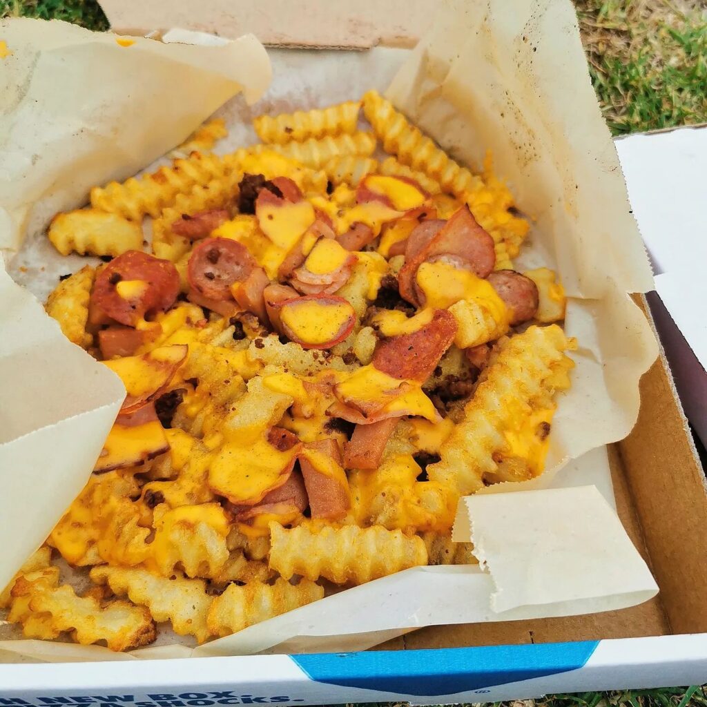 Domino’s - BBQ Meatlovers Loaded Fries
